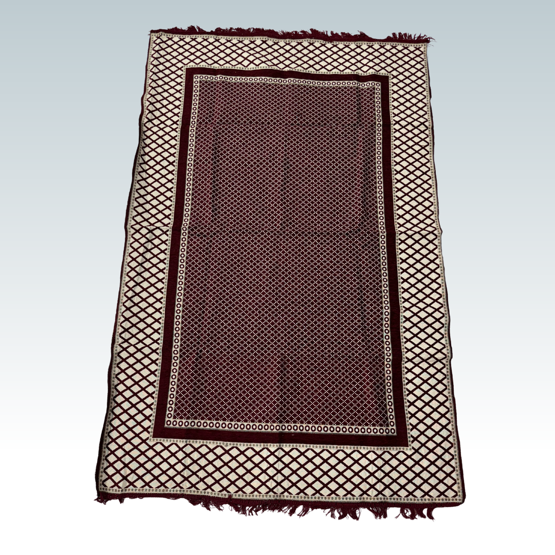 Saline Aasan Galicha Set (Maroon) 1 Galicha